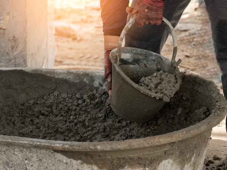 Close-up of concrete surface