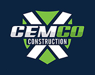 CEMCO Construction company logo.