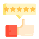 5-Star Rating reviews