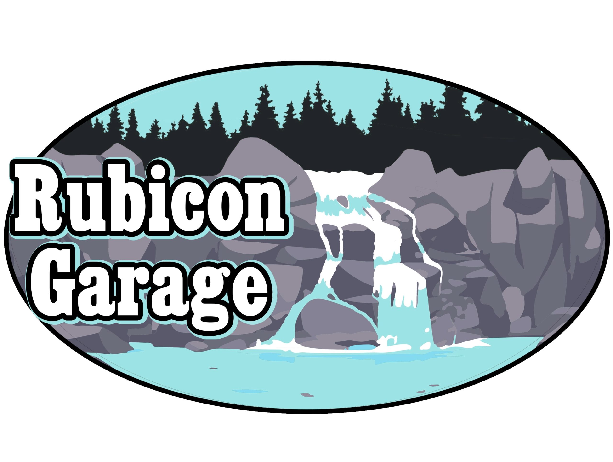 Rubicon Garage logo.