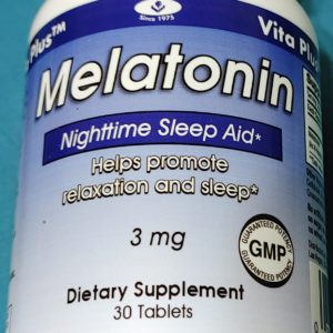Melatonin sleep aid